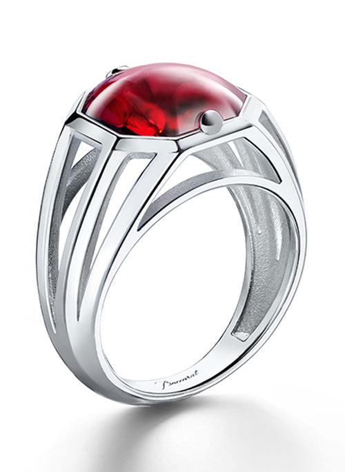L'ILLUSTRE Small Crystal Ring