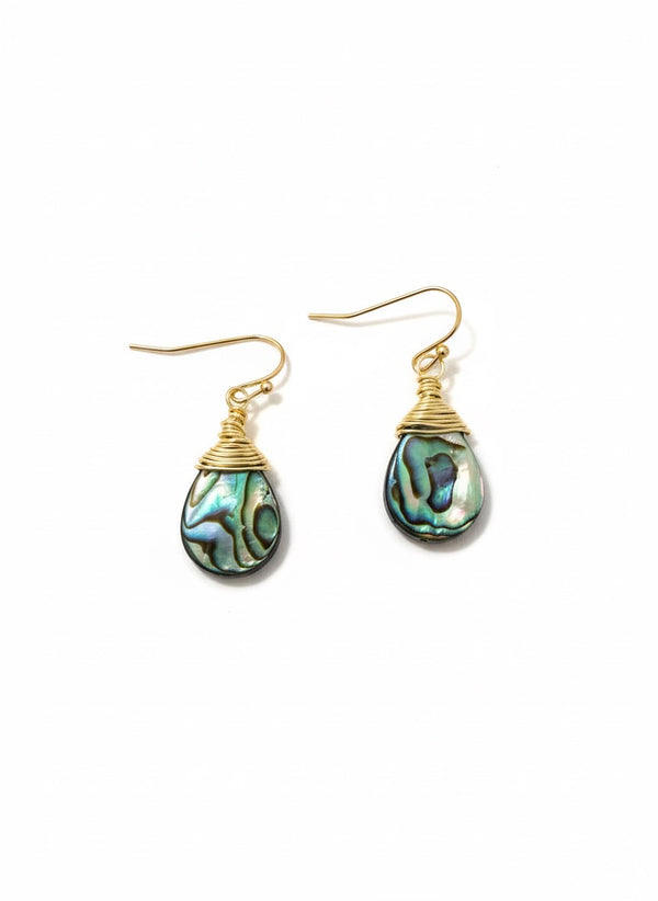 Christy Jean Abalone shell earrings