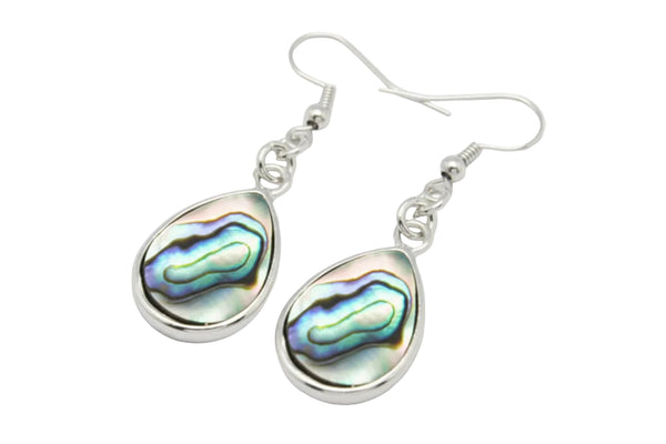 Christy Jean Abalone teardrop earrings