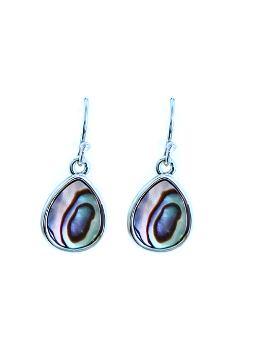 Teardrop Earrings in Silver