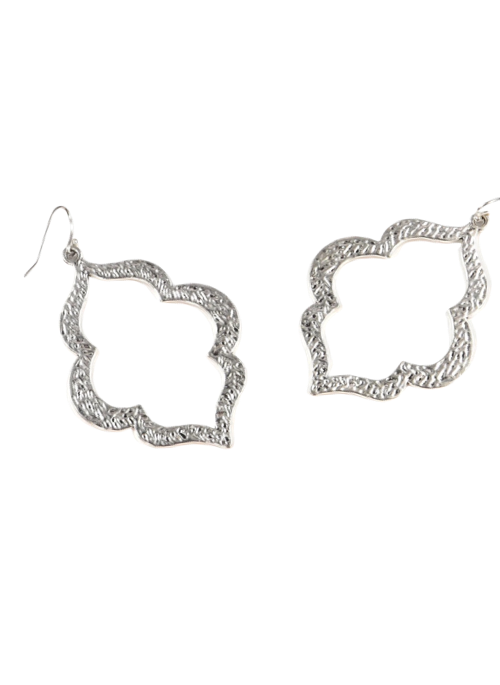 CJ Large Hammered Earrings - Gifting Brands