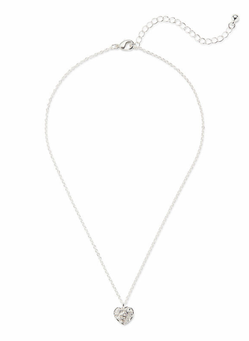 Heart Crystal Pendant Silver - Gifting Brands
